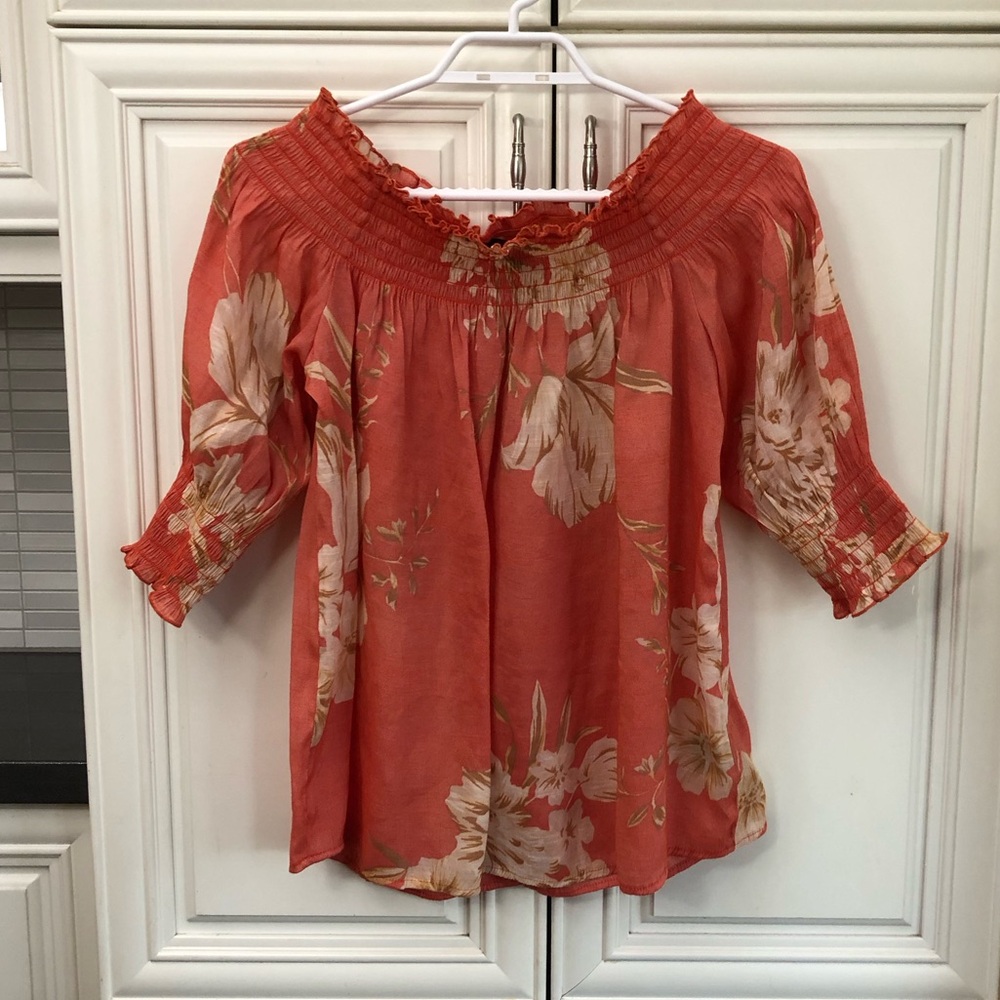 Harve Bernard women’s lightweight print blouse